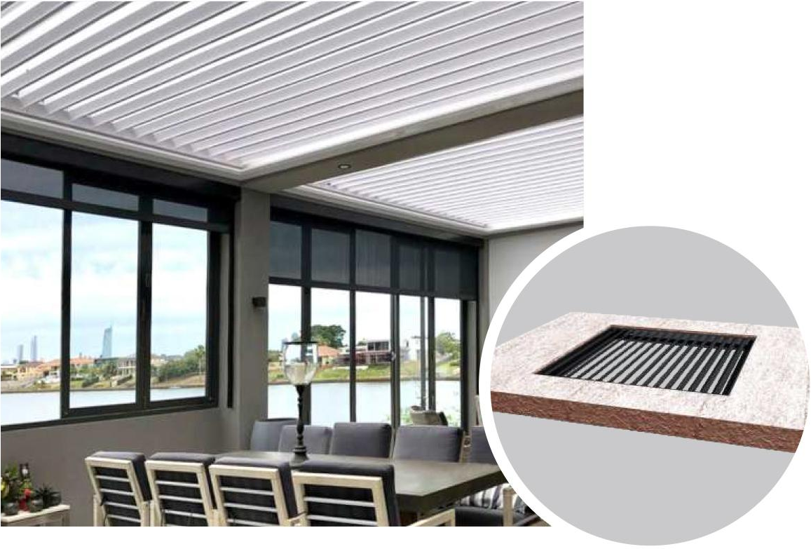 四面墻上安裝——無需立柱