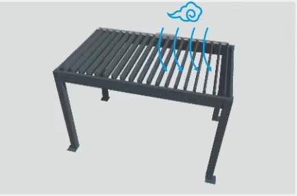 0-120°的葉片開合角度，通過折射實現(xiàn)調(diào)光