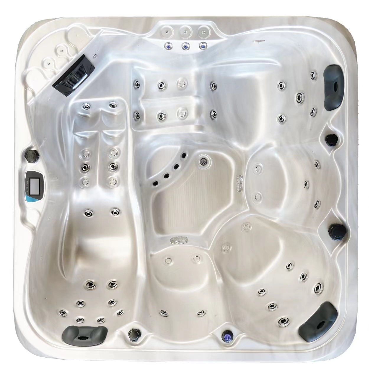 智能恒溫按摩浴缸5人 HL-5814