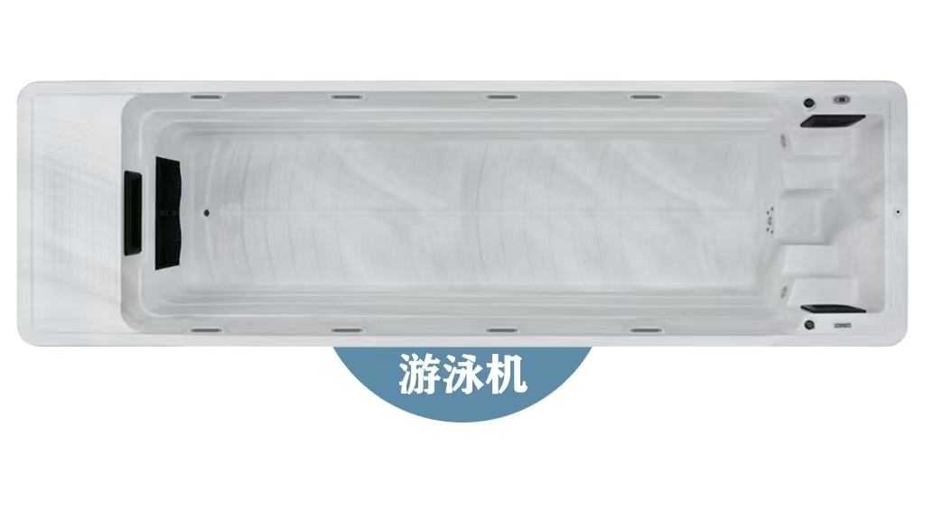 游泳機(jī)一體式豪華沖浪泳池 HL-8814